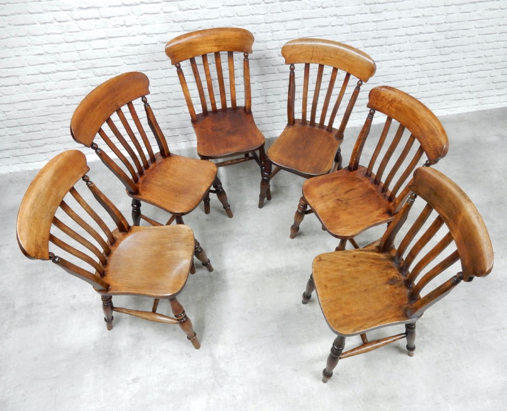 6x Windsor Kitchen Chairs View VII