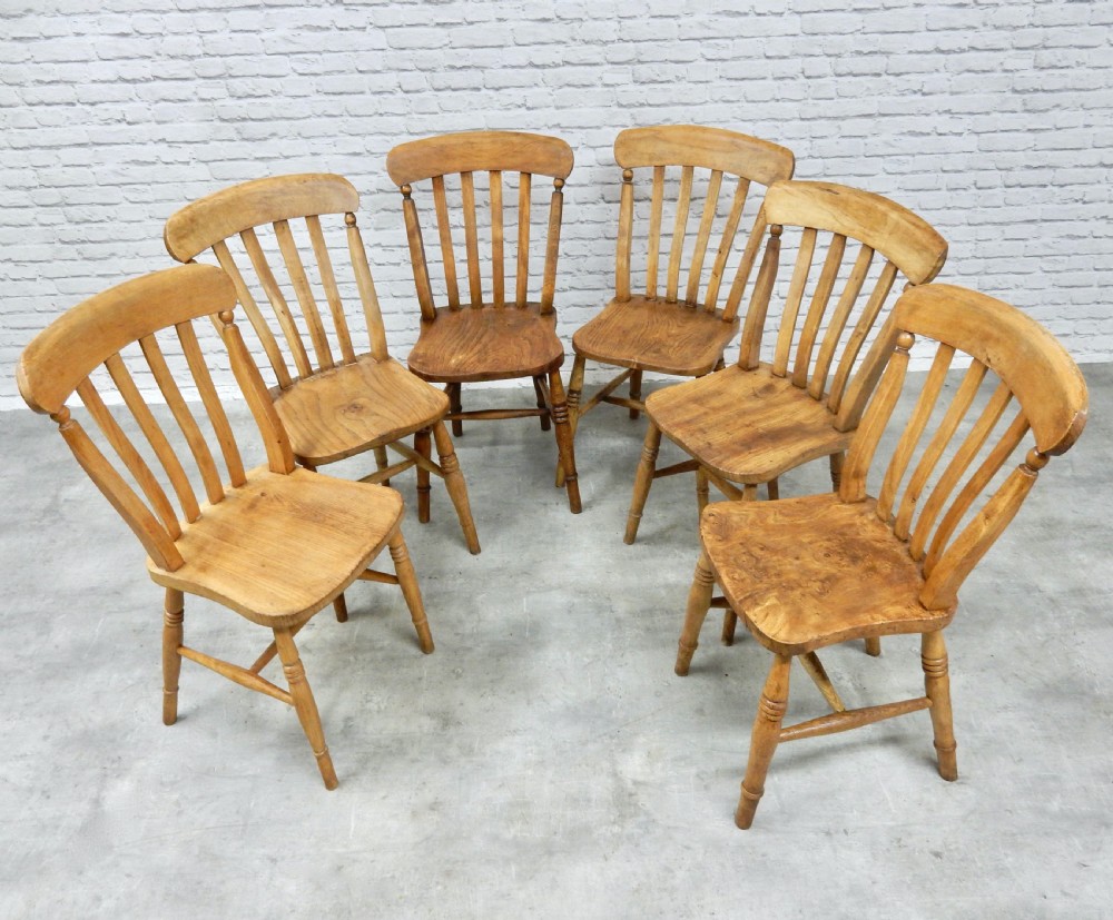 6x Windsor Kitchen Chairs View III
