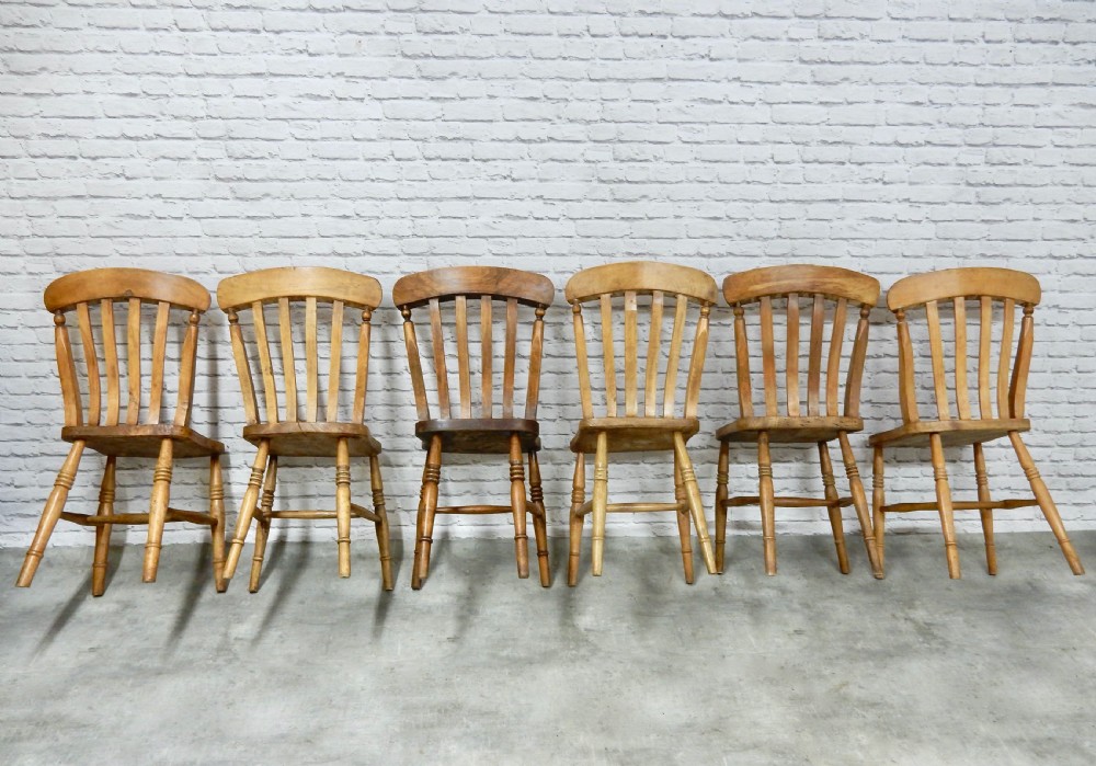 6x Windsor Kitchen Chairs View VI
