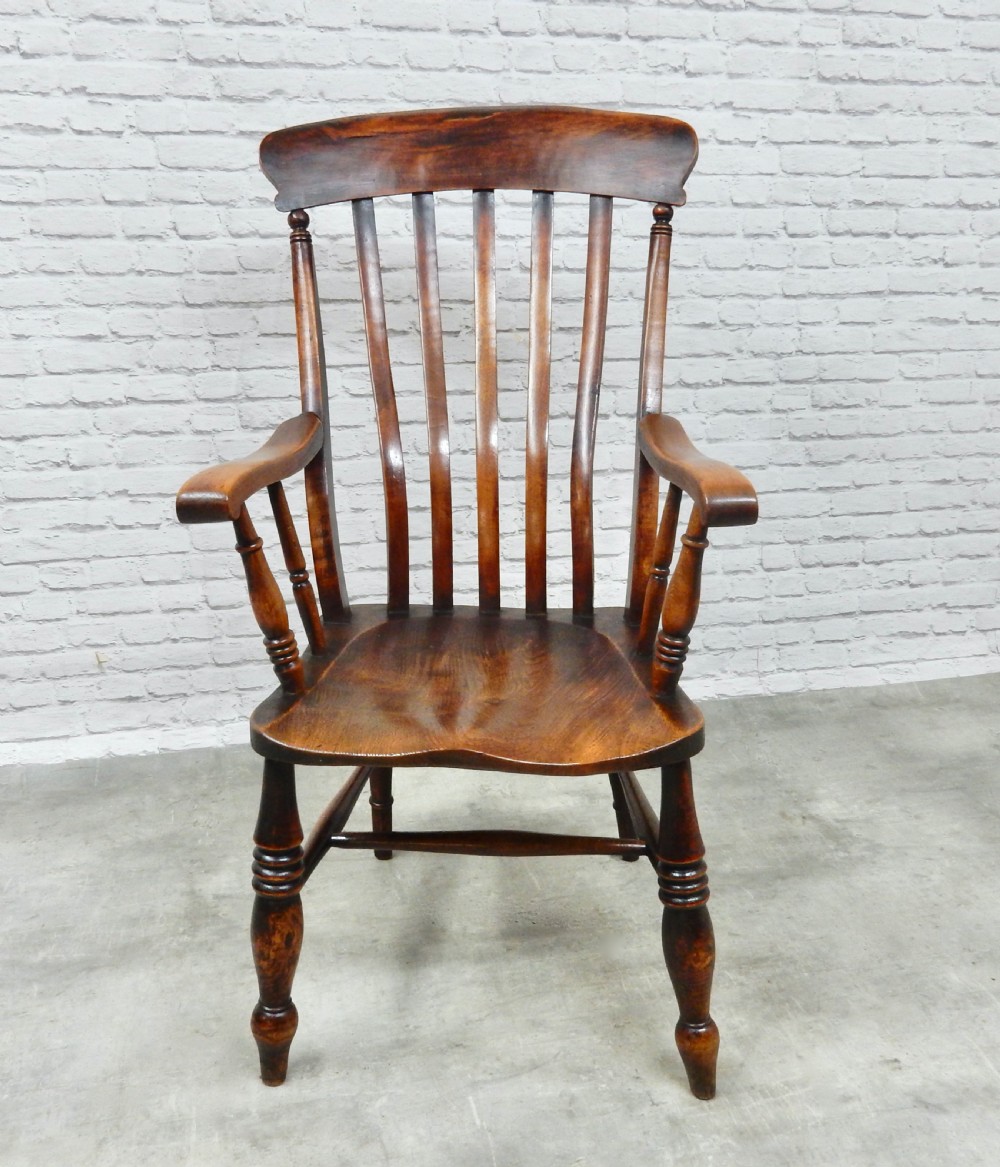 Large Windsor Lathback Armchair View III