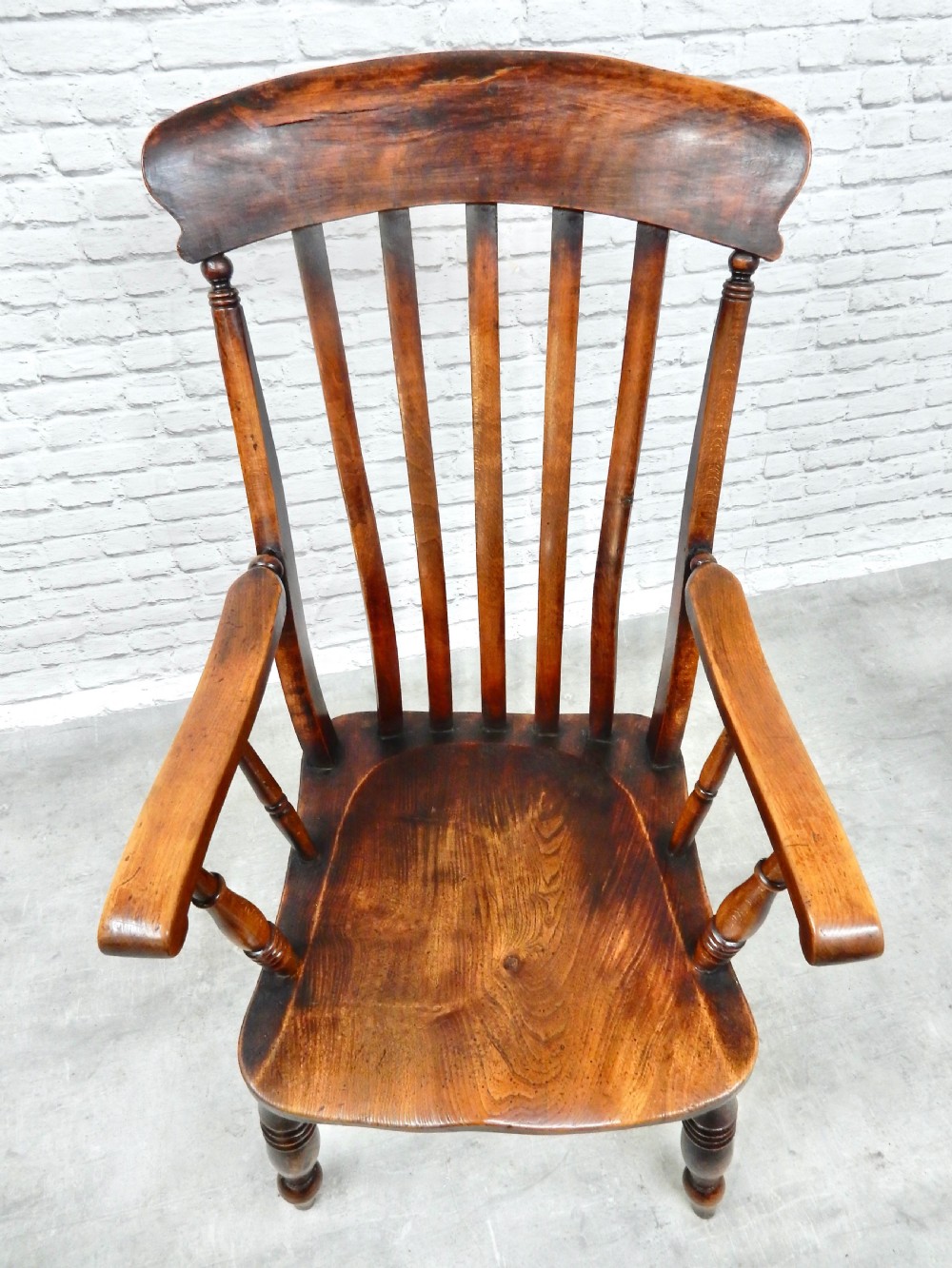 Large Windsor Lathback Armchair View IV