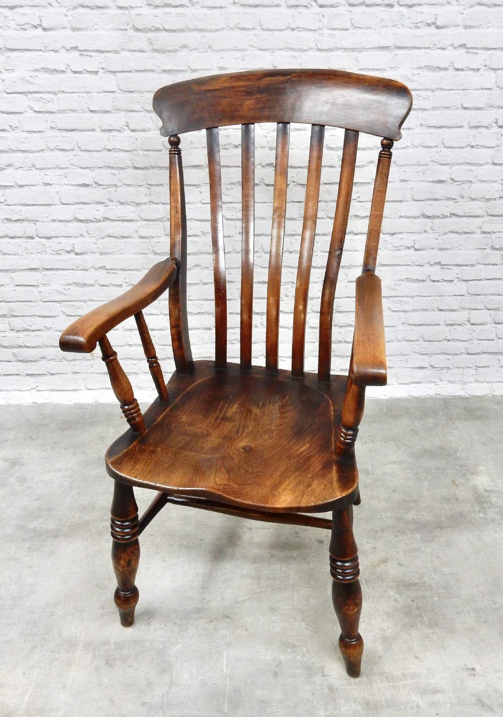 Large Windsor Lathback Armchair View VII