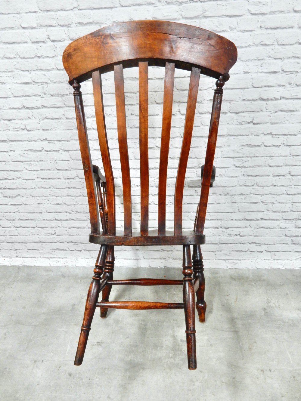 Large Windsor Lathback Armchair View VIII