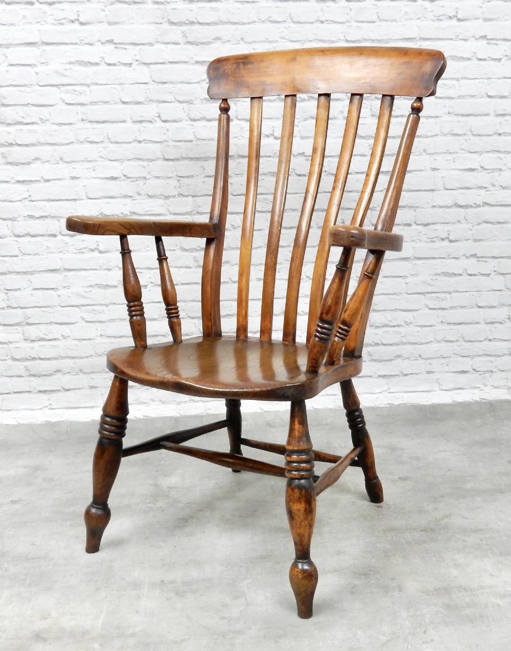 Large Windsor Lathback Armchair View III