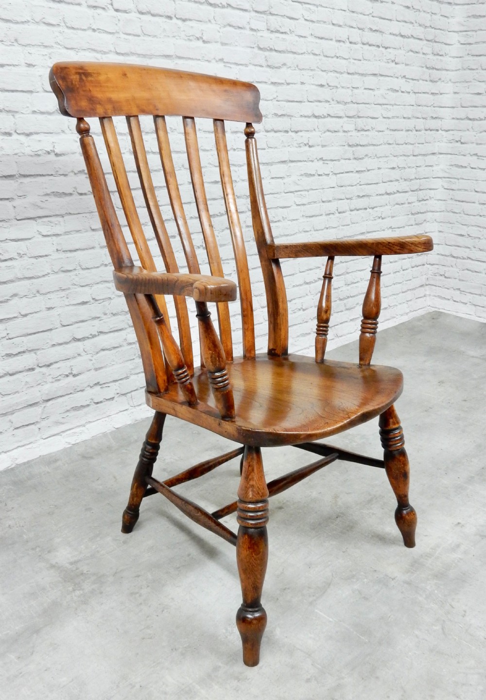 Large Windsor Lathback Armchair View IV