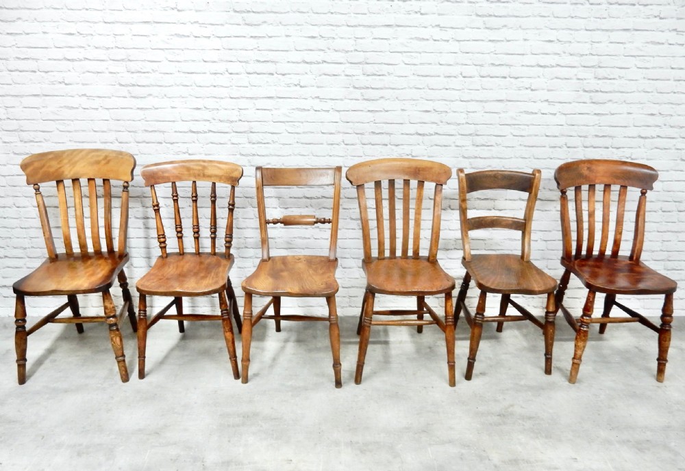 Windsor Kitchen Chairs x6 View III