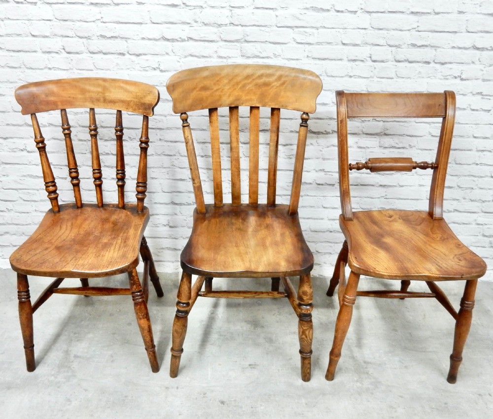 Windsor Kitchen Chairs x6 View V