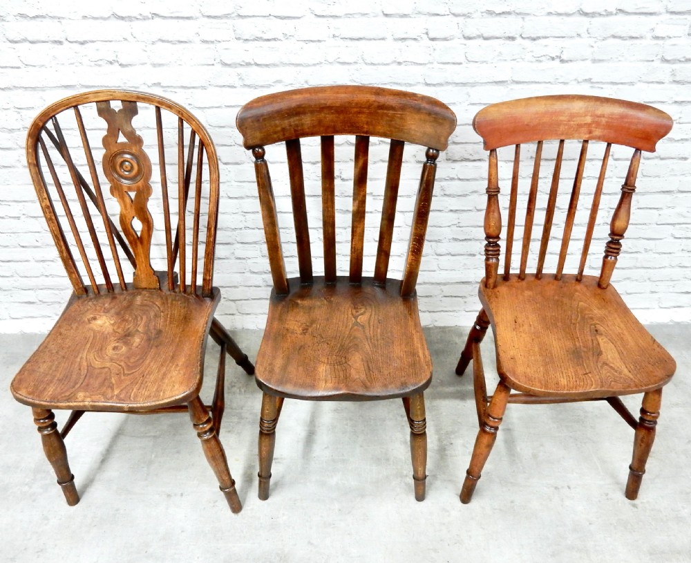 Windsor Kitchen Chairs x6 View VI