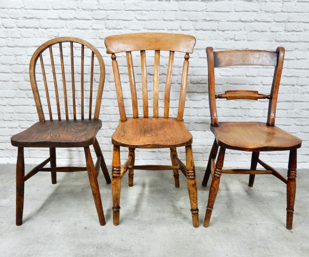 Windsor Kitchen Chairs x6 View VII
