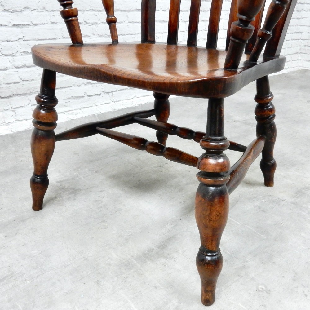 Large Windsor Lathback Armchair View III