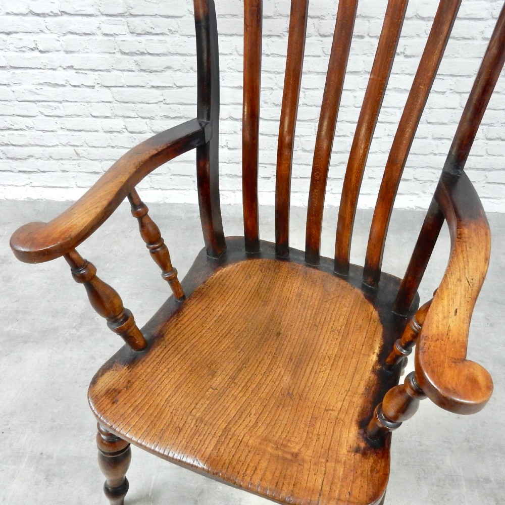 Large Windsor Lathback Armchair View IV