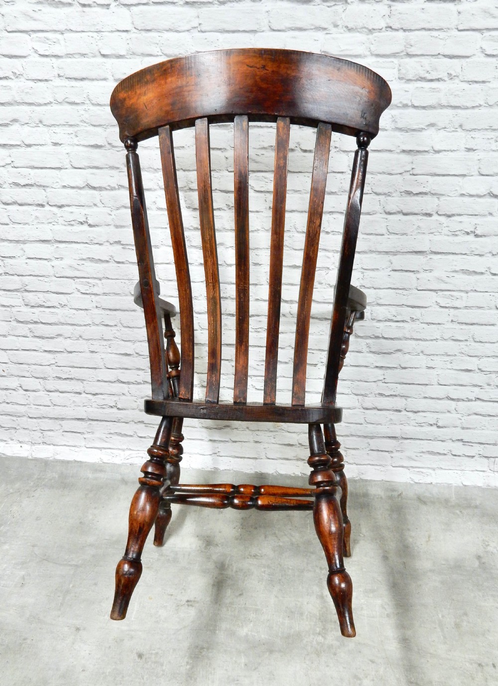 Large Windsor Lathback Armchair View VIII