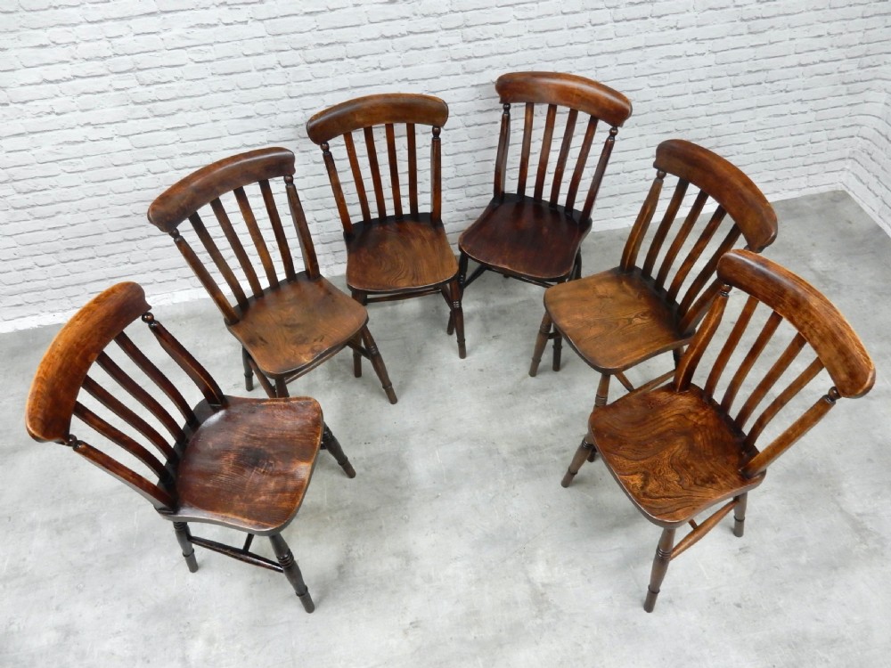 Windsor Kitchen Chairs x6 View IV
