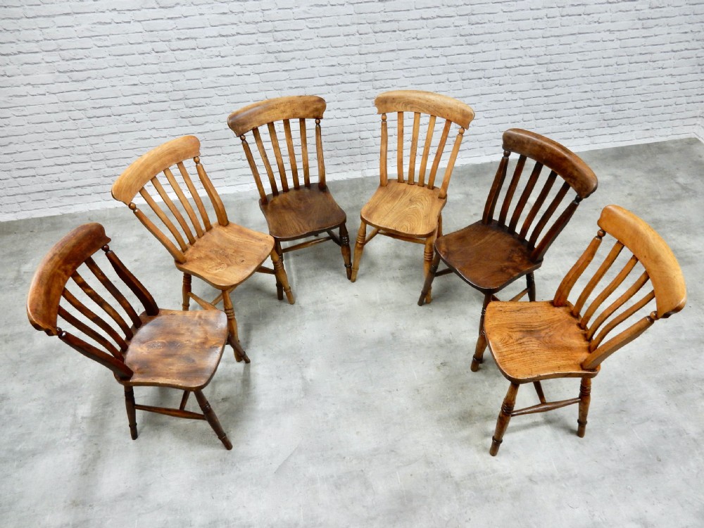 Windsor Kitchen Chairs x6 View IV