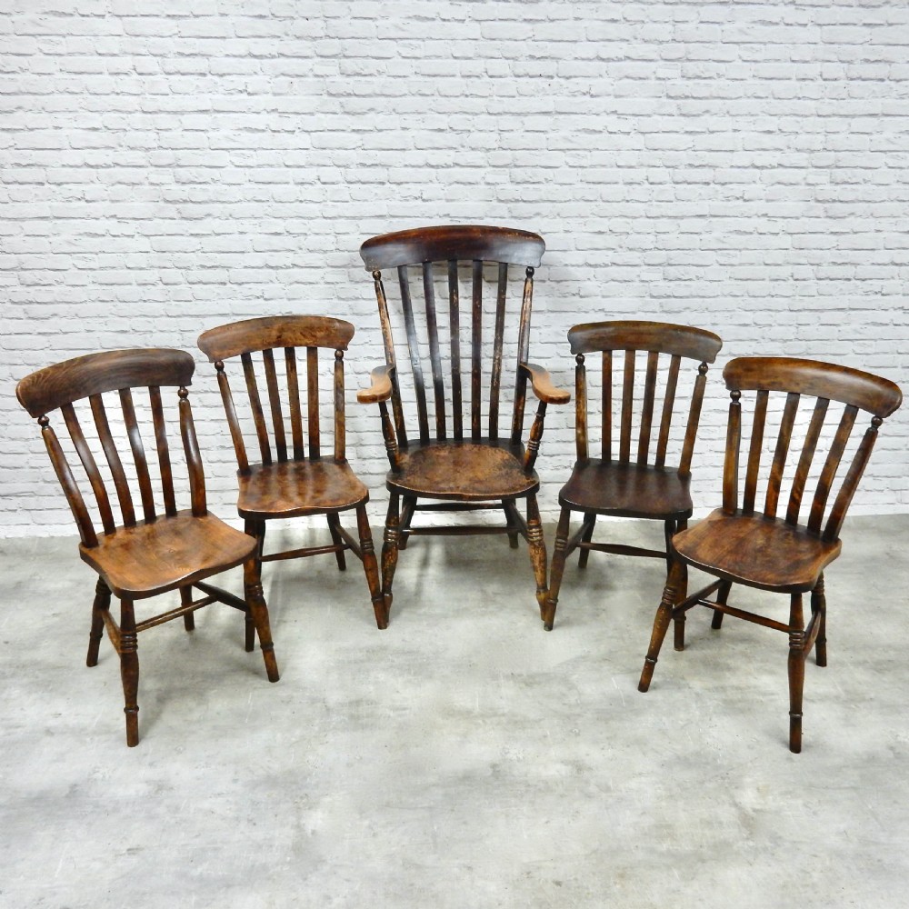 Windsor Chair Set x5 View II
