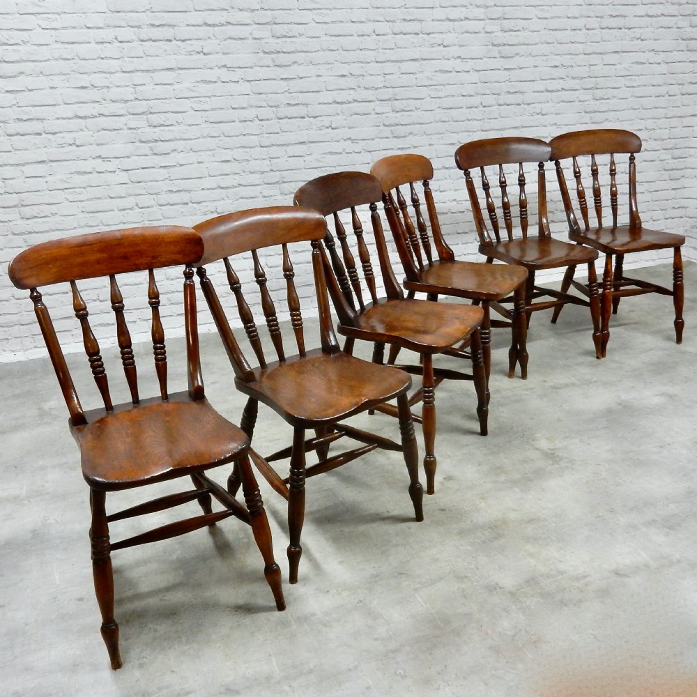 Windsor Kitchen Chairs x6 View II