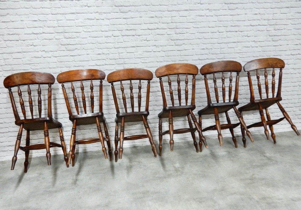 Windsor Kitchen Chairs x6 View VIII