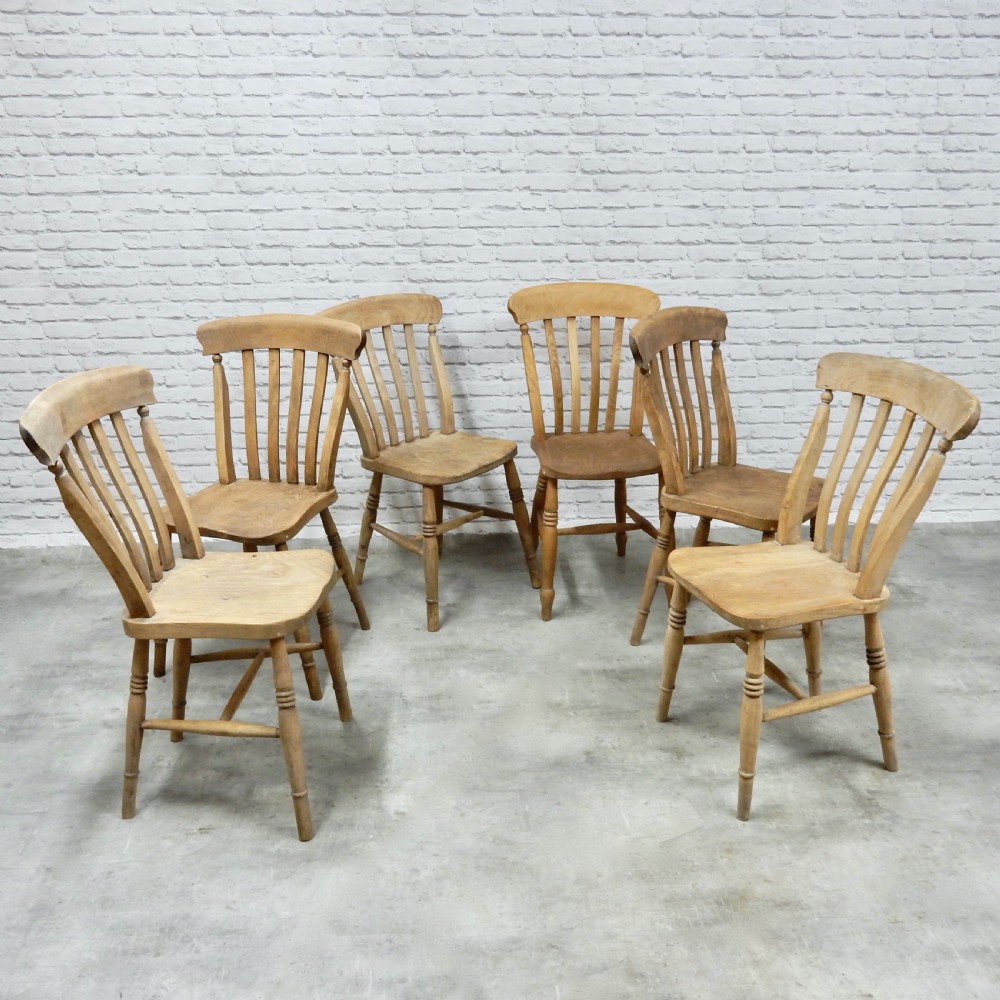 Windsor Kitchen Chairs x6