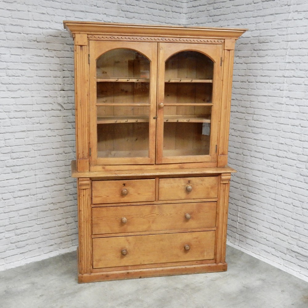 West Country Glazed Pine Dresser