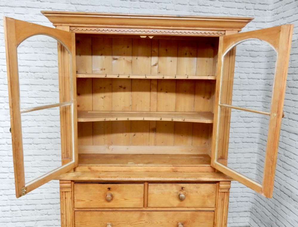 West Country Glazed Pine Dresser View IV