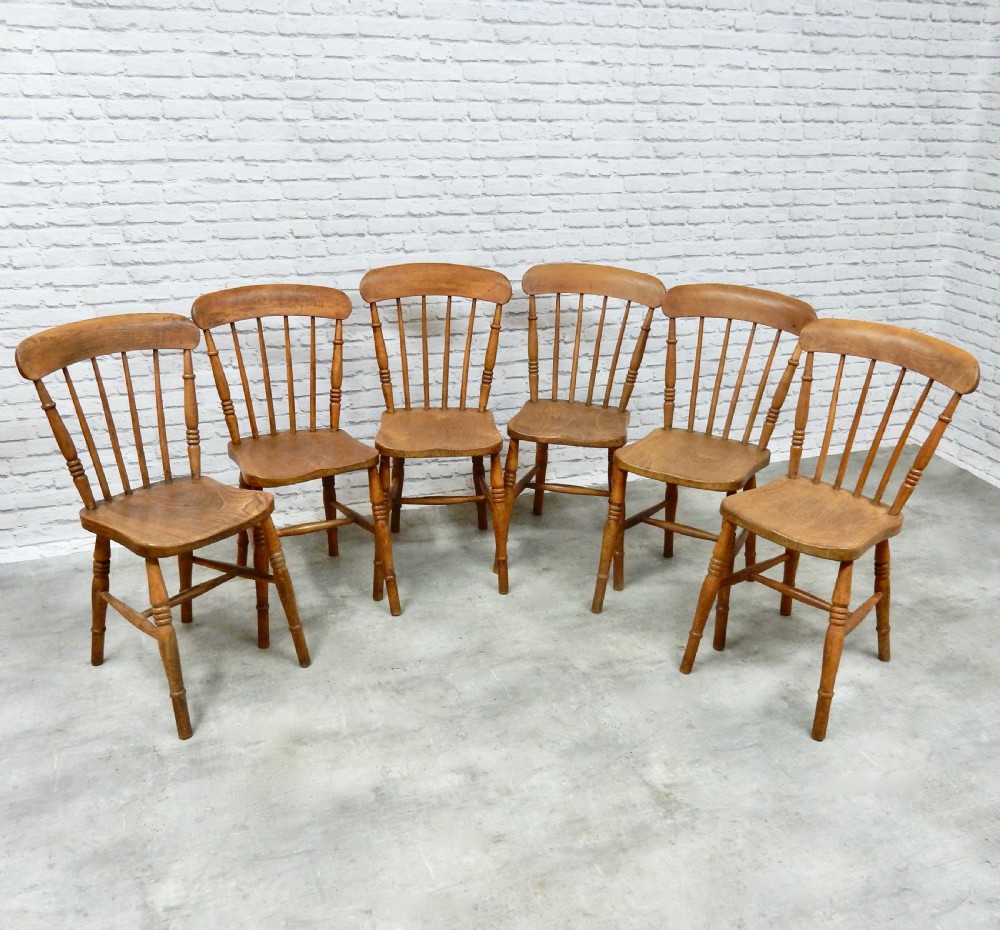 Set (6) Windsor Kitchen Chairs View III
