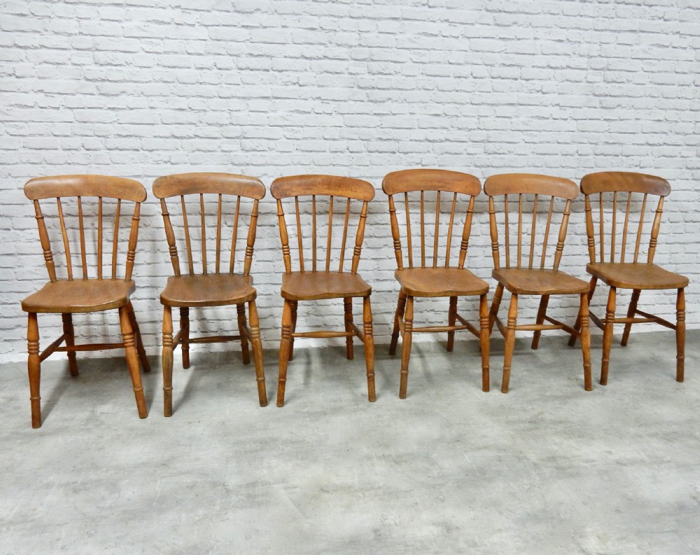 Set (6) Windsor Kitchen Chairs View IV