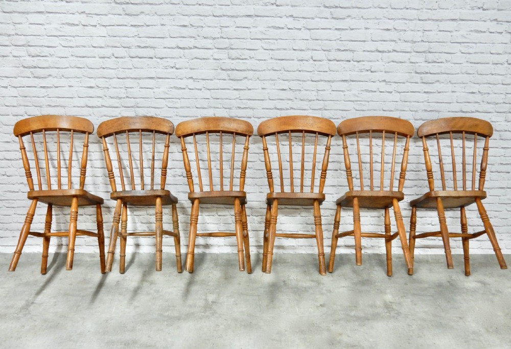 Set (6) Windsor Kitchen Chairs View VII