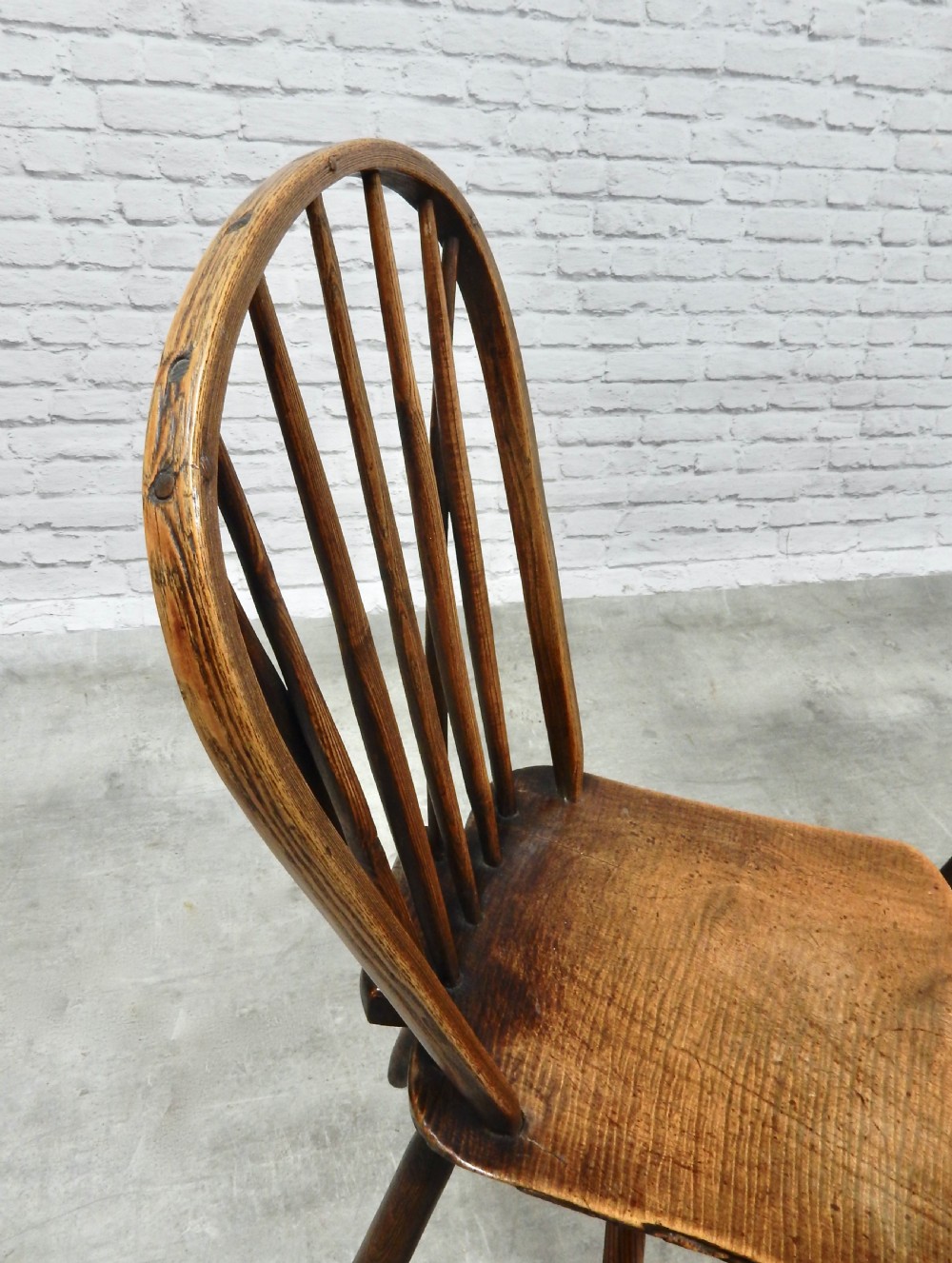 Pair Cornish Stickback Chairs View VIII