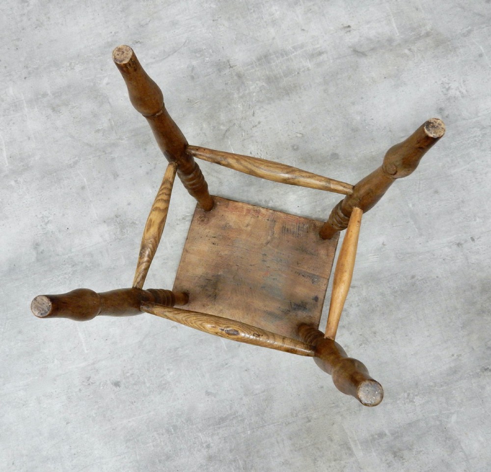 Large Country Stool View VI