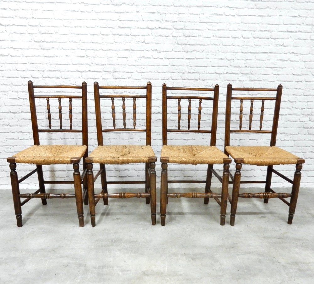4x Rush Seated Chairs View III