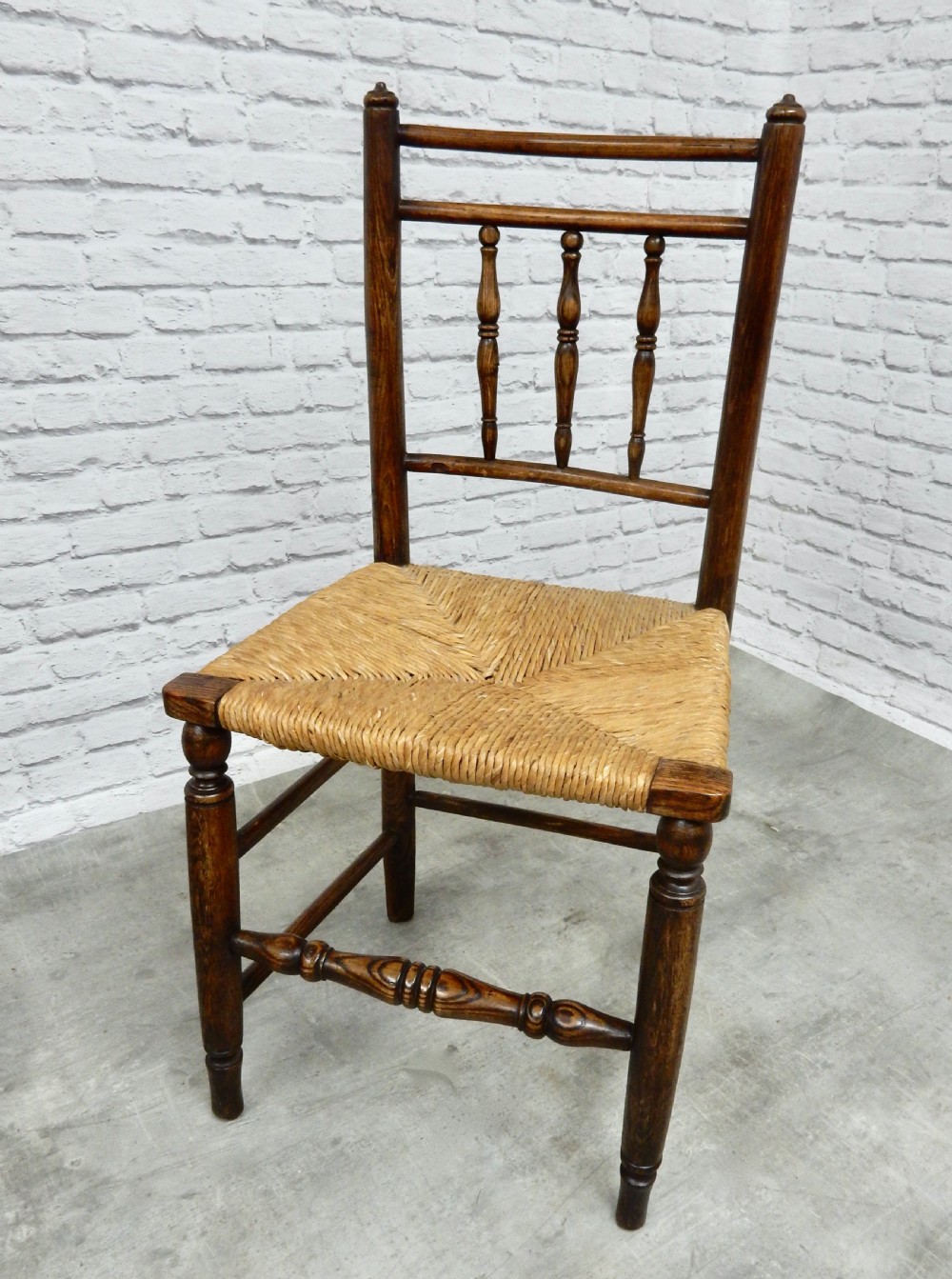 4x Rush Seated Chairs View VI
