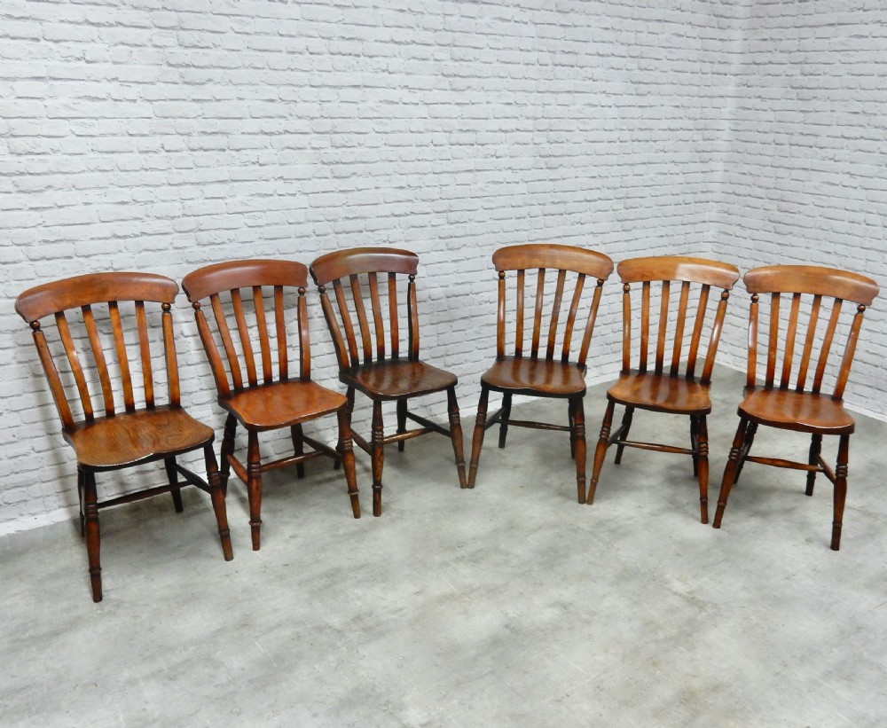 6x Windsor Kitchen Chairs View III