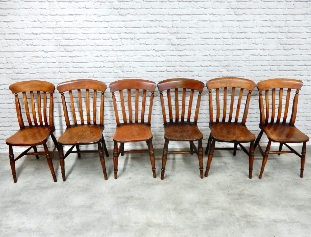 6x Windsor Kitchen Chairs View IV