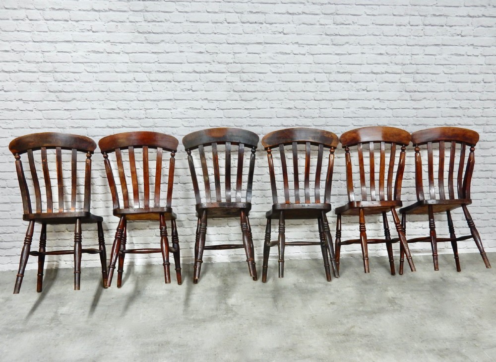 6x Windsor Kitchen Chairs View VII