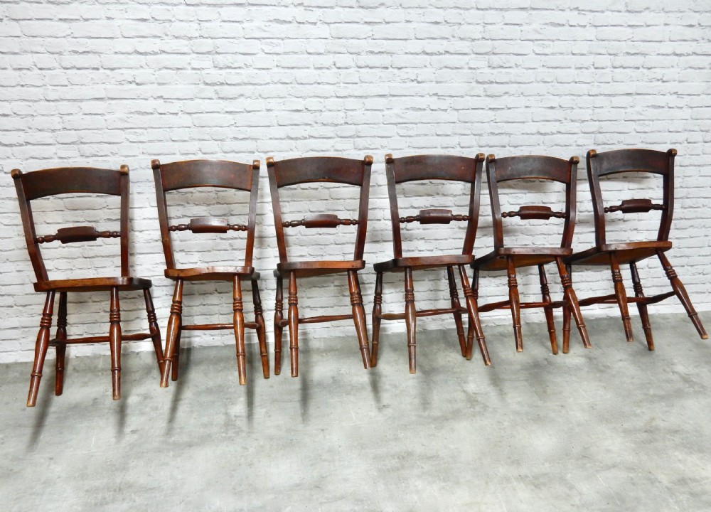 6x Windsor Kitchen Chairs View IV
