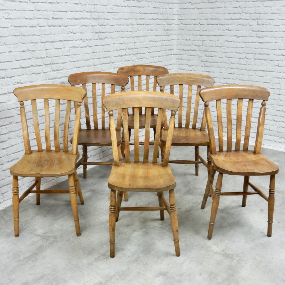 6x Windsor Kitchen Chairs View II