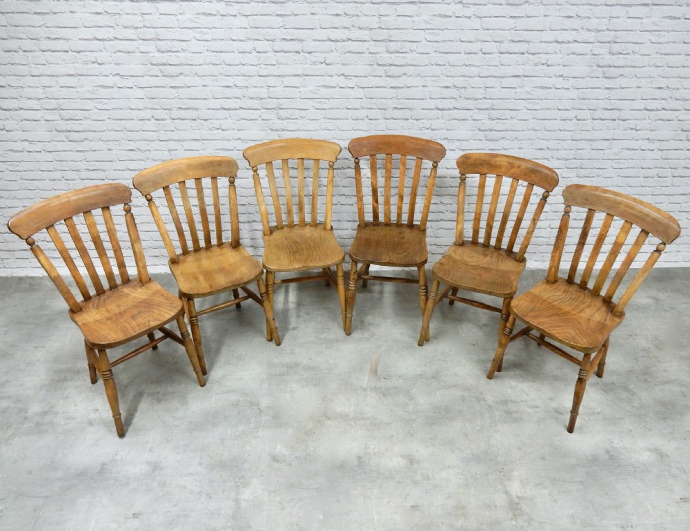 6x Windsor Kitchen Chairs View III