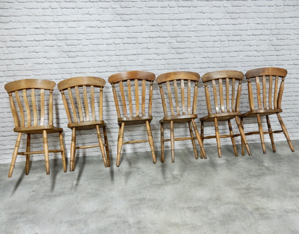 6x Windsor Kitchen Chairs View VI
