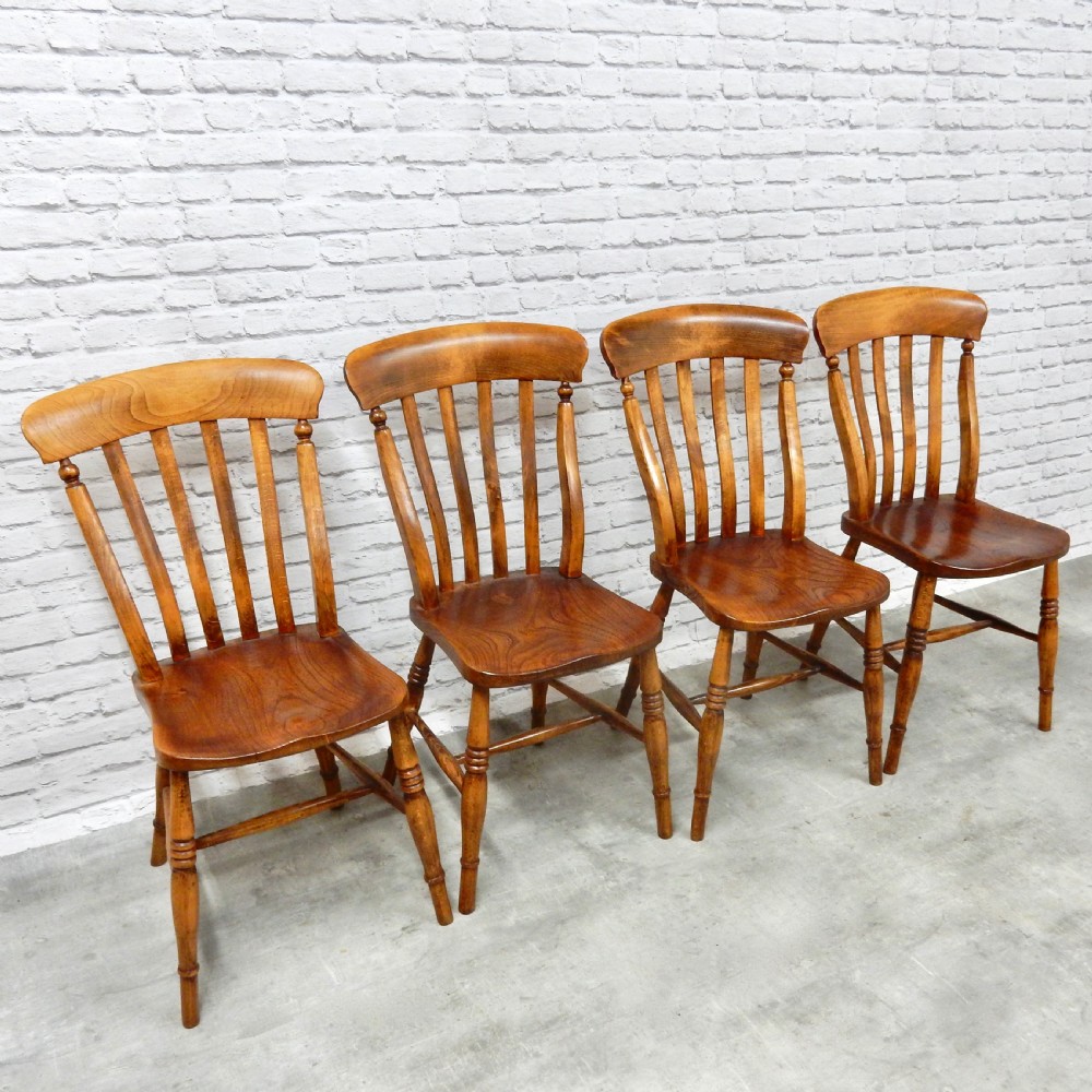 Set 4 Windsor Kitchen Chairs