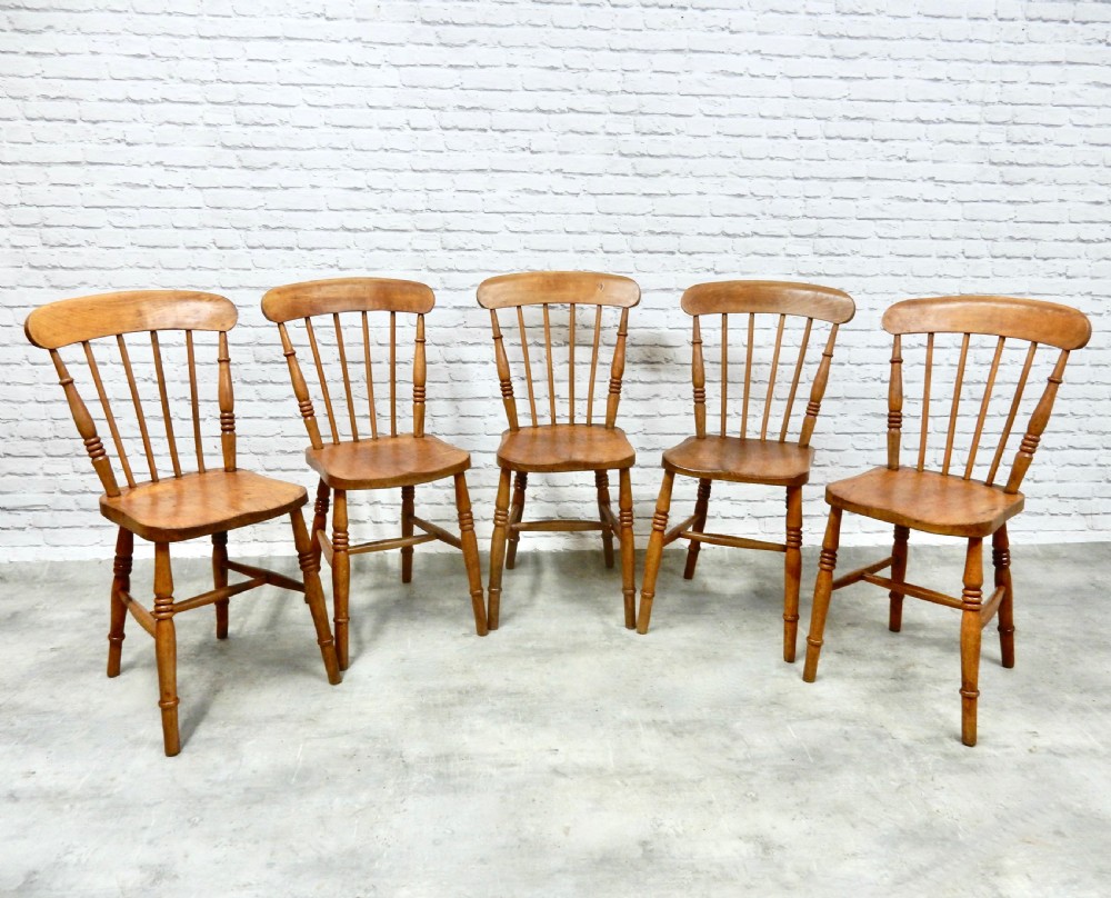Set x5 Windsor Kitchen Chairs View III
