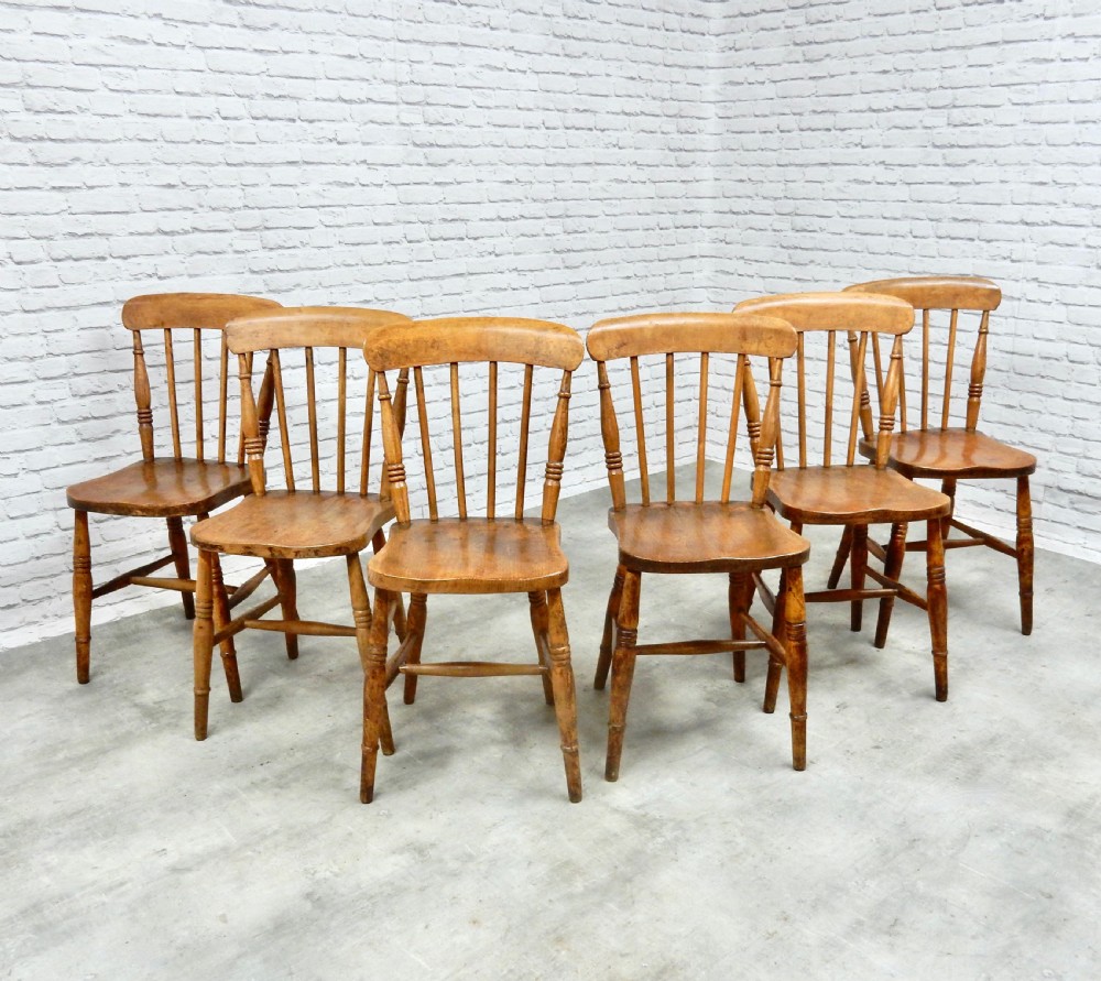 Set x6 Windsor Kitchen Chairs View III