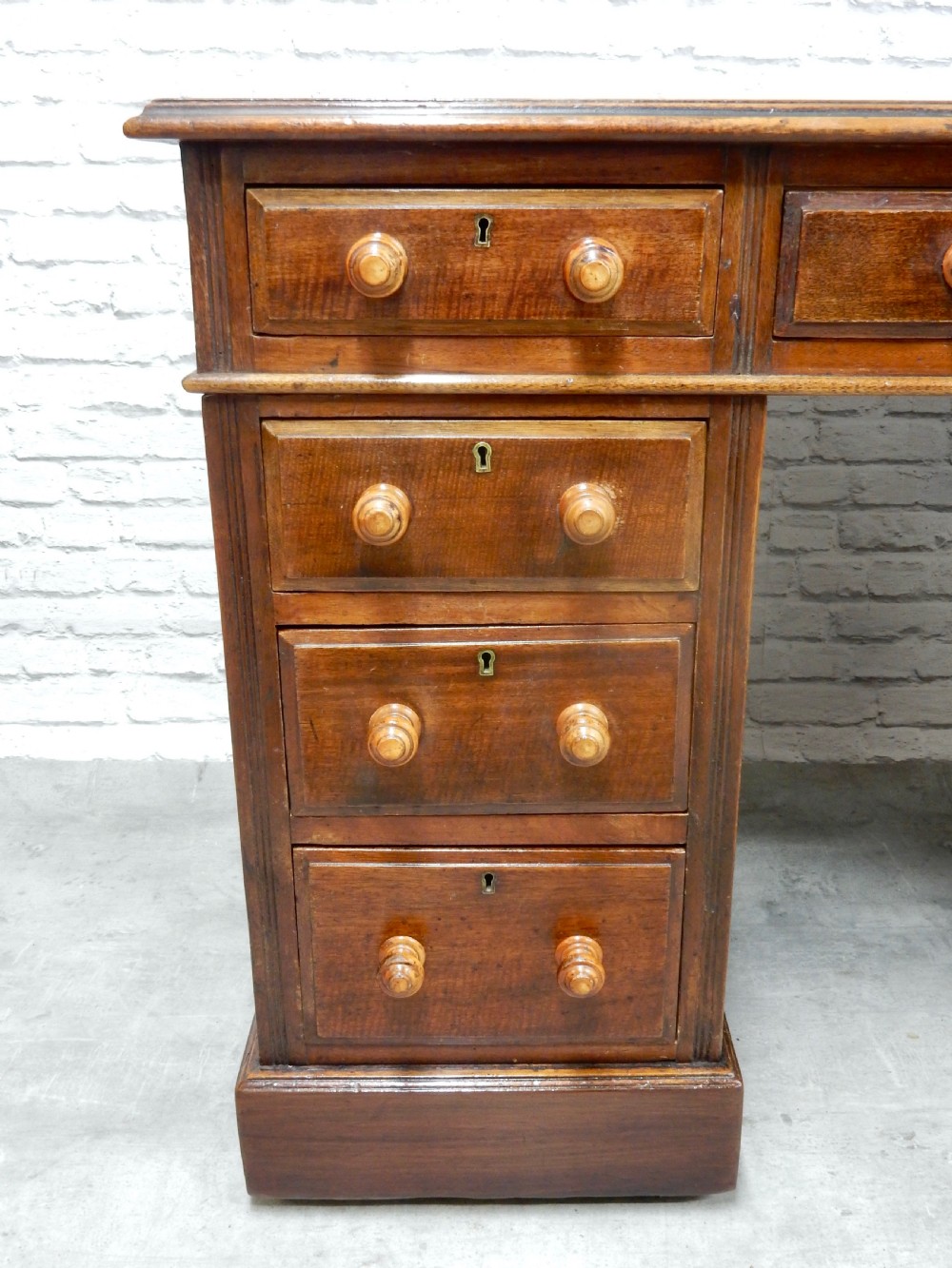 Small Pedestal Desk View VI
