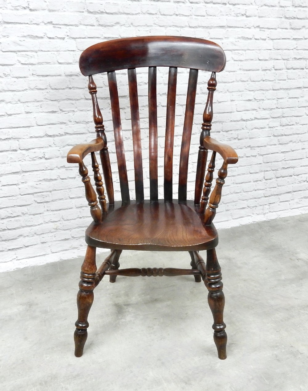 C19th Lincolnshire Windsor Armchair View IV