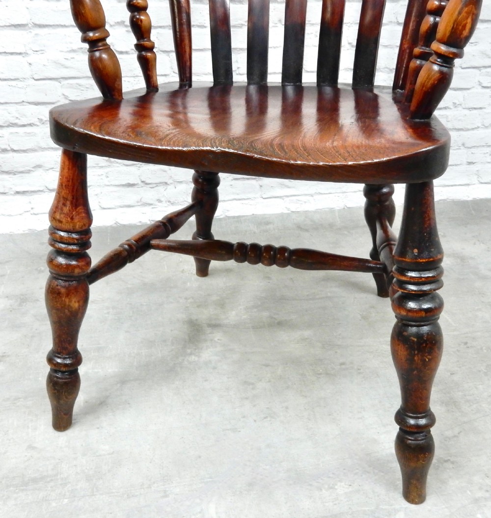 C19th Lincolnshire Windsor Armchair View VI