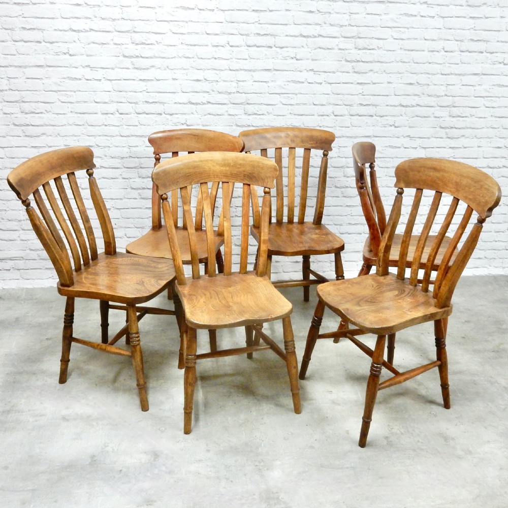 6x Windsor Kitchen Chairs