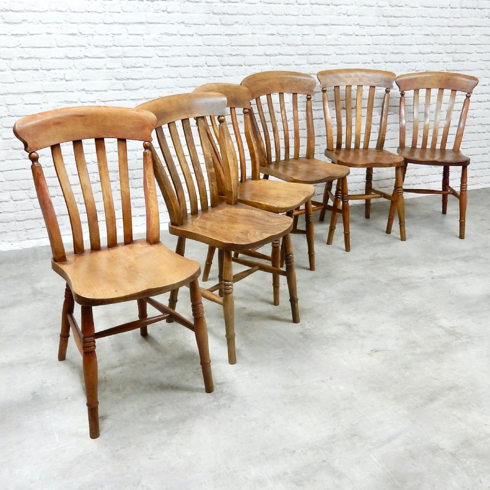 6x Windsor Kitchen Chairs View III