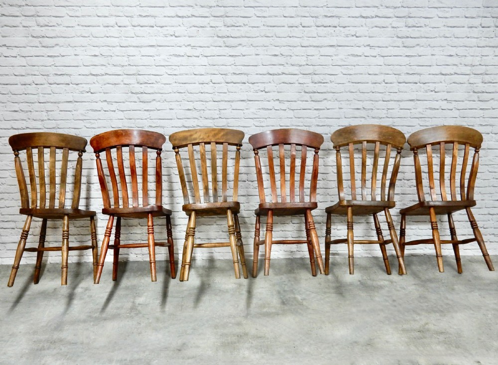 6x Windsor Kitchen Chairs View V