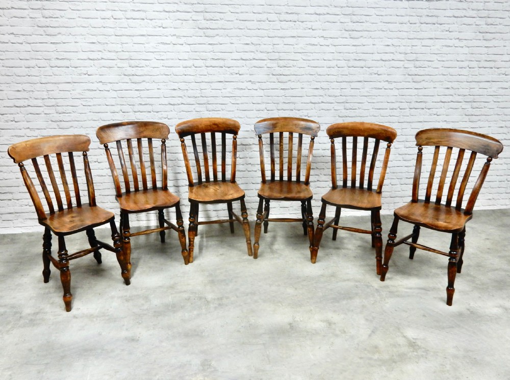 6x Windsor Kitchen Chairs View IV
