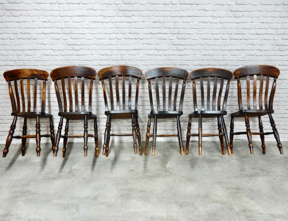 6x Windsor Kitchen Chairs View V