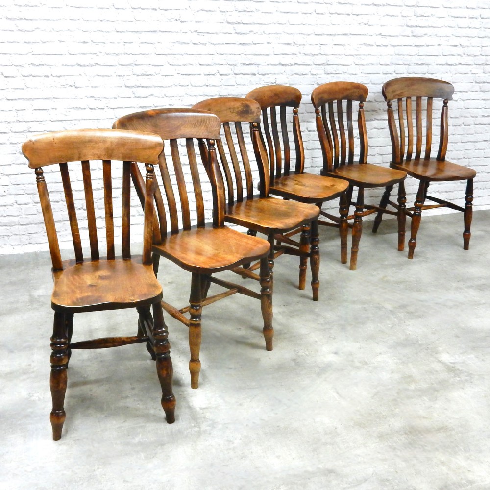 6x Windsor Kitchen Chairs View VI